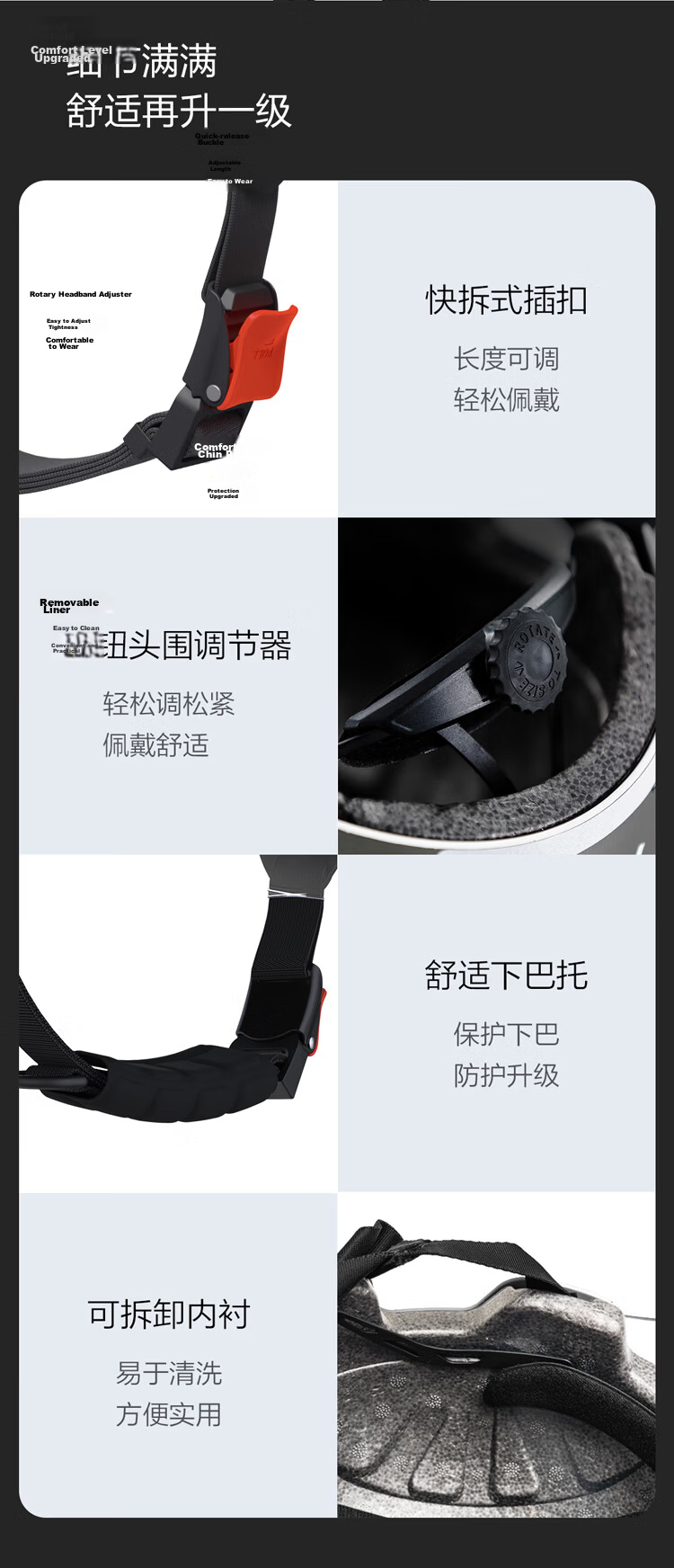 Ninebot Accessories, All-Season 3C Quality Helmet for Electric Scooters, Half Helmet, White (Suitable Accessories for Skateboards And Balance Bikes) 6