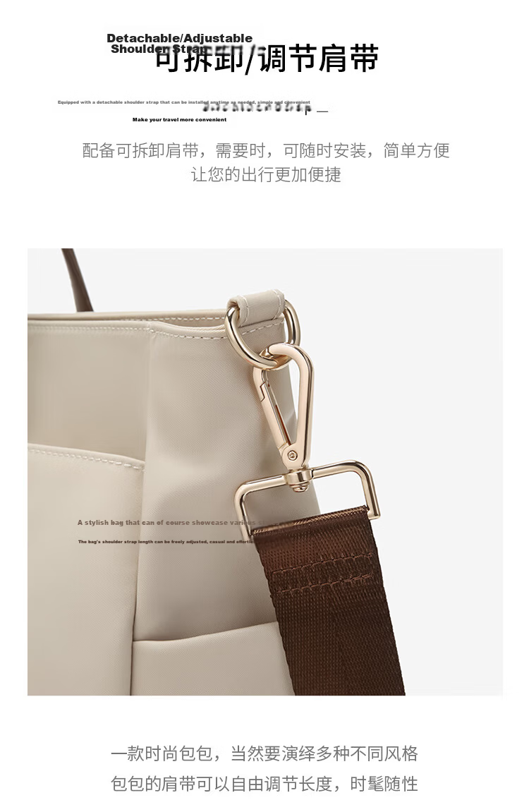 GOLF 14-inch Laptop Bag for Women Handheld Notebook Apple Huawei Shoulder Crossbody Business Briefcase for Travel and Commuting 21