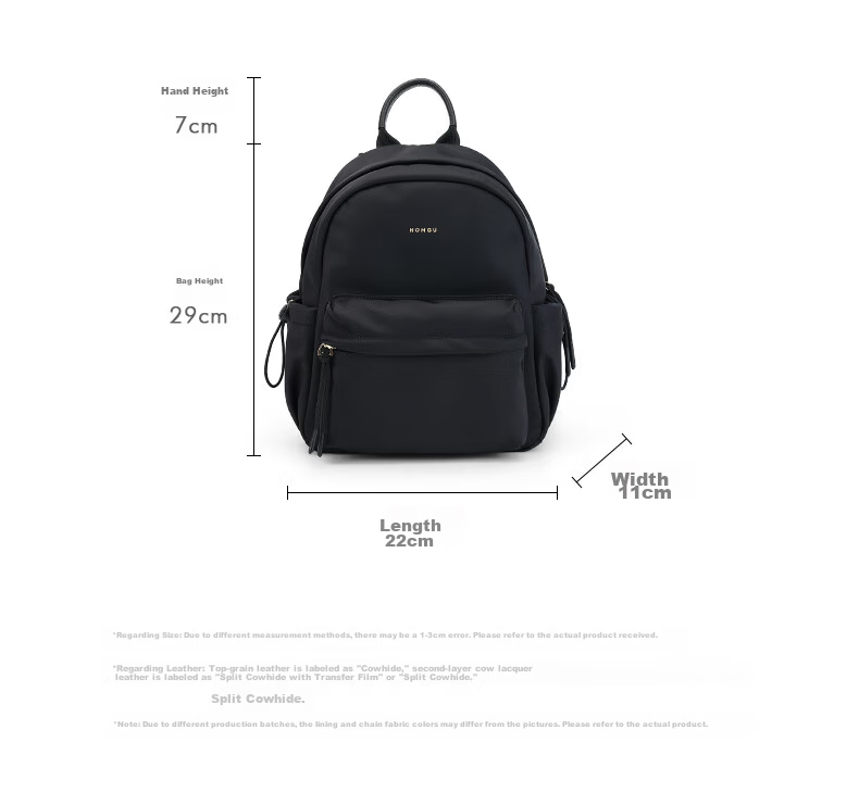 HONGU Women's Large Capacity Backpack Shoulder Bag Commuter Travel Bag Birthday Gift for Girls 10