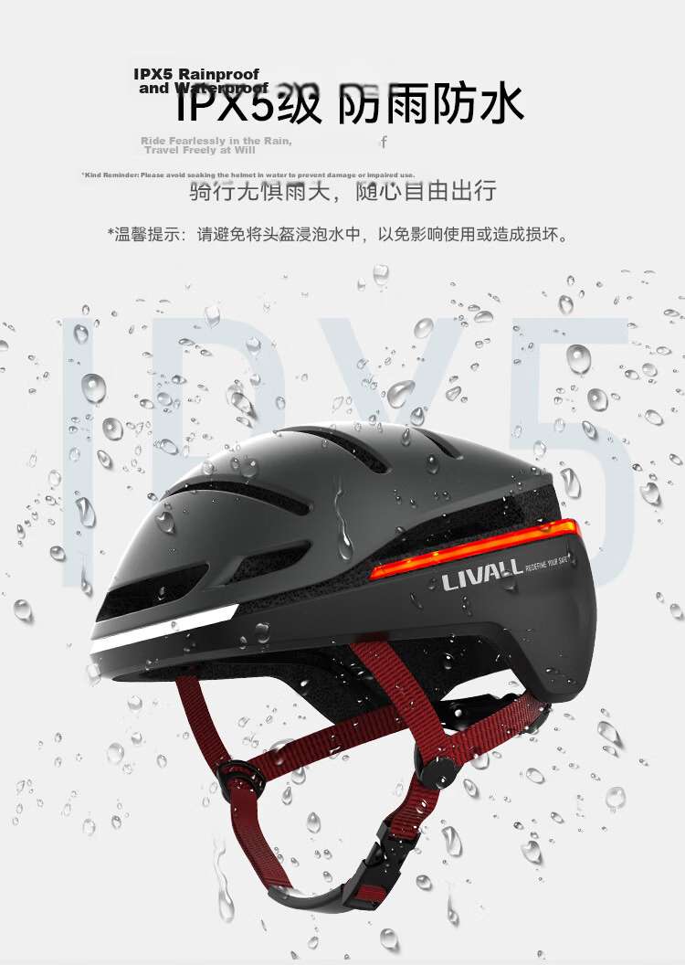 LIVALL Smart Cycling Helmet, Bicycle Mountain Road Bike Helmet with Light for Commuting, Safety Helmet for Men And Women, EVO21 White 4