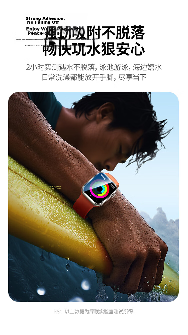 UGREEN [S11 | 2-Pack] Screen Protector for Apple S11/S10 Watch, Full Coverage Anti-Fingerprint Protective Film for Apple IWatch Series 11, 46mm, 2 Pieces 12