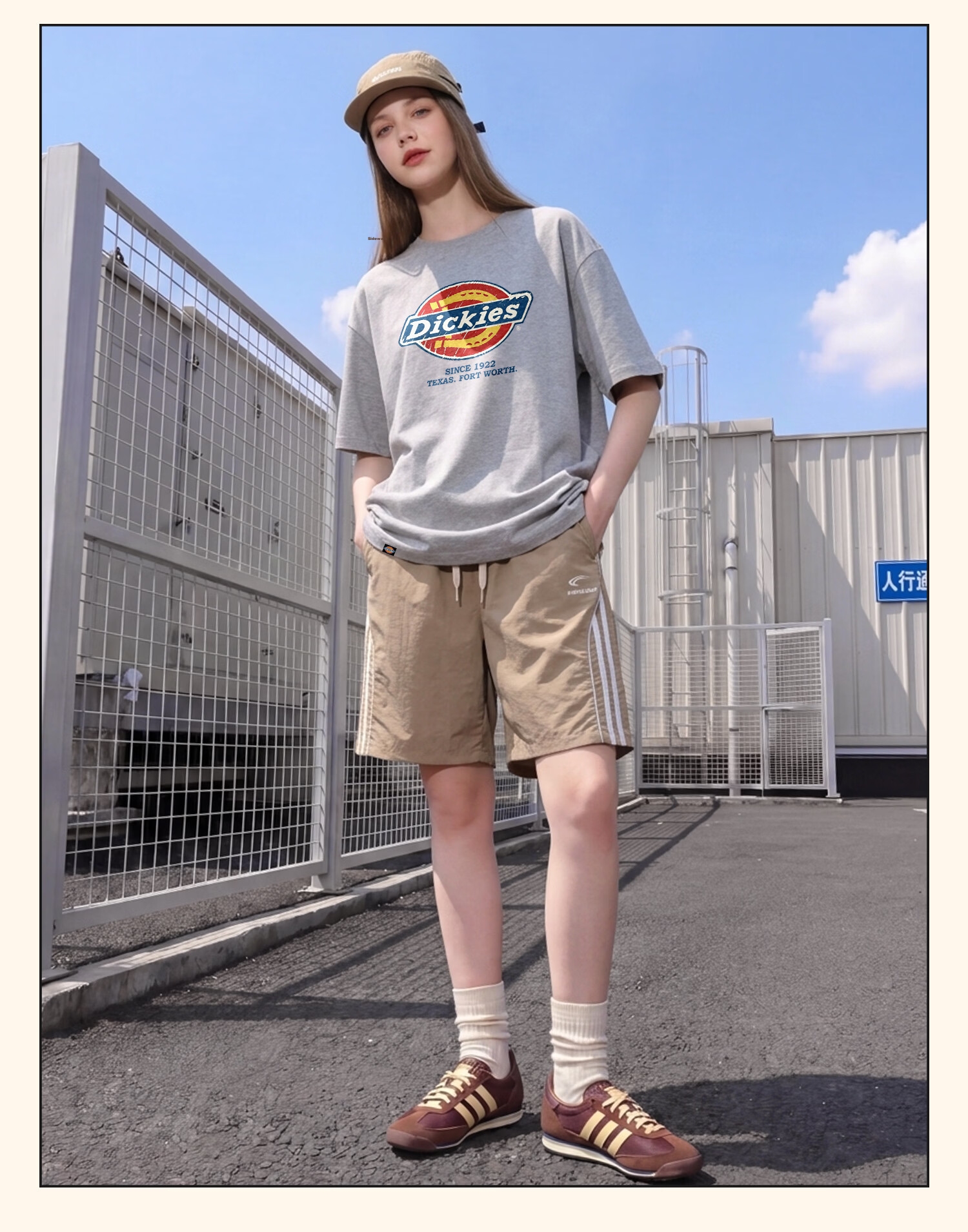 Dickies Dikushe Pure Cotton Short Sleeve T-Shirt Women 2026 New Classic Loose Slim Summer Top C 10