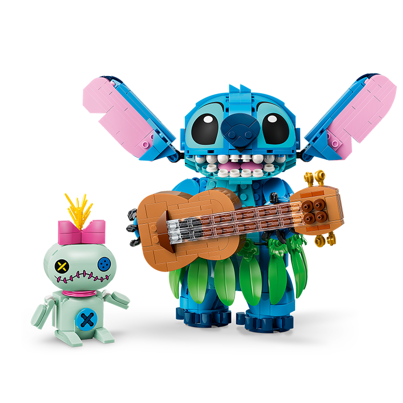 LEGO Disney 43292 Chubby Boy and Girl Building Blocks Children's Toy Birthday Gift