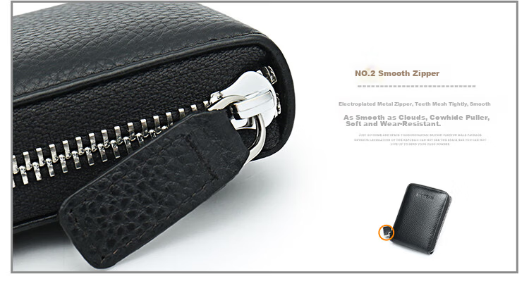 MEXICAN Men's Card Holder, Anti-Magnetic, Anti-Theft, Top-Layer Cowhide, Bank Card Wallet, Driver's License Holder, Horizontal Style Document Case 16