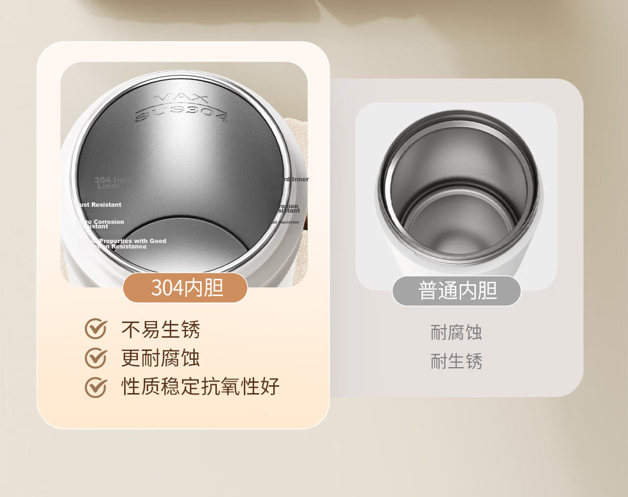 MINISO Electric Portable Water Heater Cup Insulated Travel Kettle Small Electric Kettle Tea Brewing Baby Milk Temperature Control Cup 500ml 12