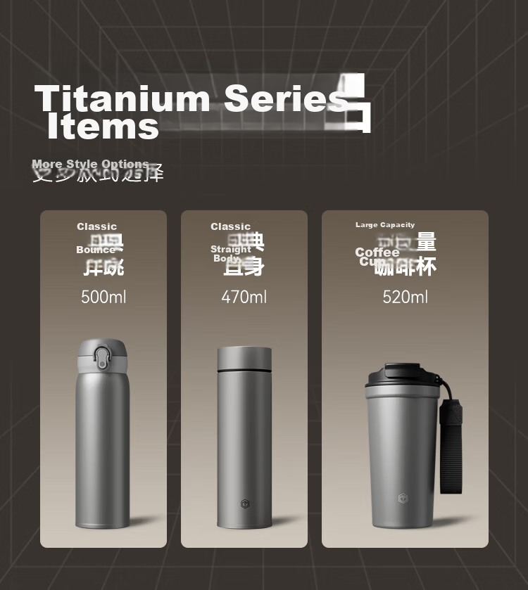 JD Original Insulated Mug for Men And Women [One-Touch Pop-Up Lid] Su7 Same Color 480ml [Elegant Gray] 3