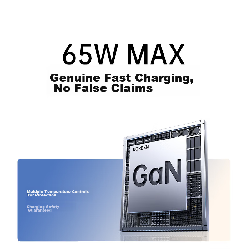 UGREEN 65W GaN Charger Set PD 40/45W Type-C Fast Charger for Apple 17, DJI, Samsung Phones, MacBook Pro Laptop 5