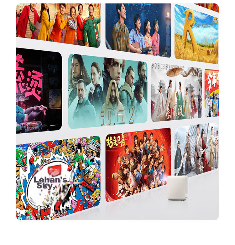 MI Redmi Projector 3 Pro, Home Projector, Smart Home Theater, High-Definition Projector, Auto Focus And Calibration, Intelligent Obstacle Avoidance, Long-Distance Voice Control 20