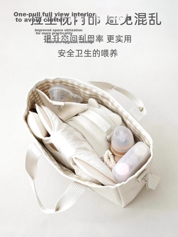 9I9 Mami Bag, Baby Folding Bed Backpack, Nursing Bag, Reclining Multifunctional Outing Bag, A330 Elegant Gray 4