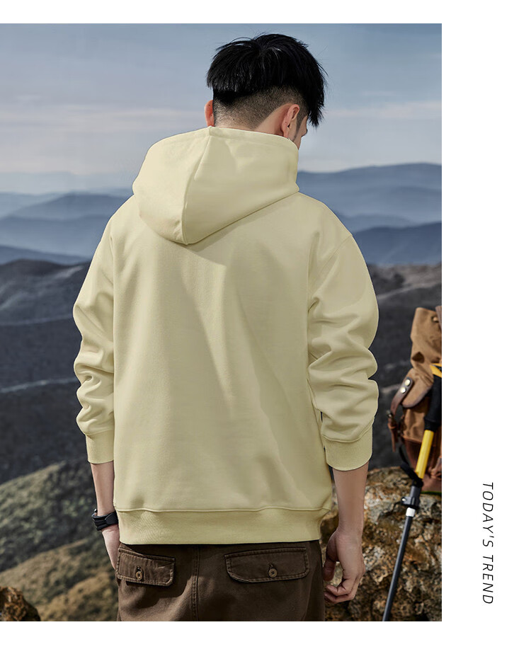 JEEP Men's Hooded Sweatshirt, Heavyweight Hoodie Jacket for Men, Loose-Fitting Spring And Autumn Outerwear for Men in 2026 13