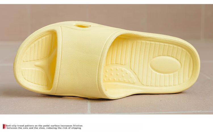 GUOLUOFEI Non-Slip Maternity Slippers Bathroom Shower Indoor Summer Home Cool Slippers for Men, Women, and Elderly 17