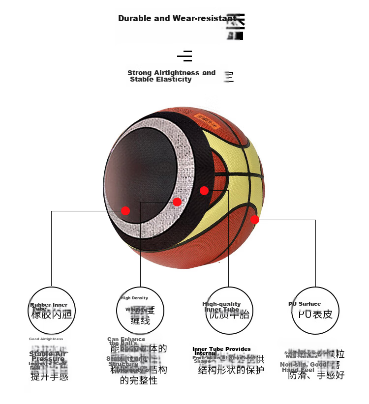 Molten Basketball Size 5 BJ5X Kindergarten Elementary Youth Campus BG5X-BJ Indoor Outdoor Training PU Basketball 6