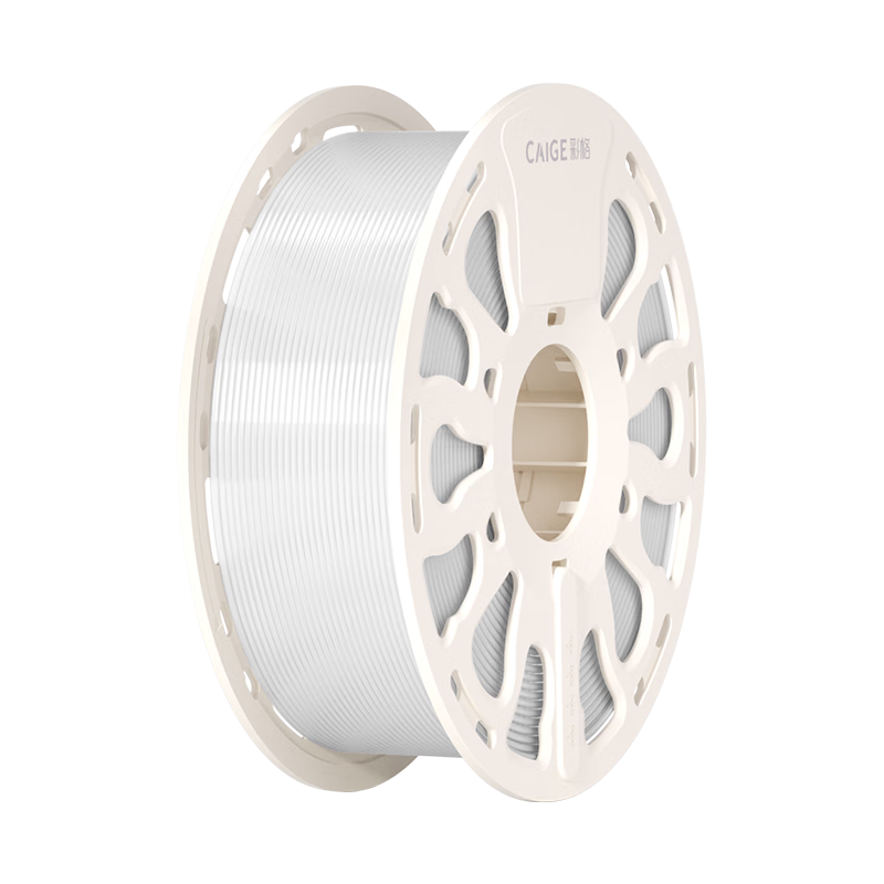 Caige 3D Printing Filament PETG 1.75mm Compatible with Tuozhu, Chuangxiang Sanwei, Duoku, Jiguang Erwo 3D Printer Filament Transparent Color 1kg