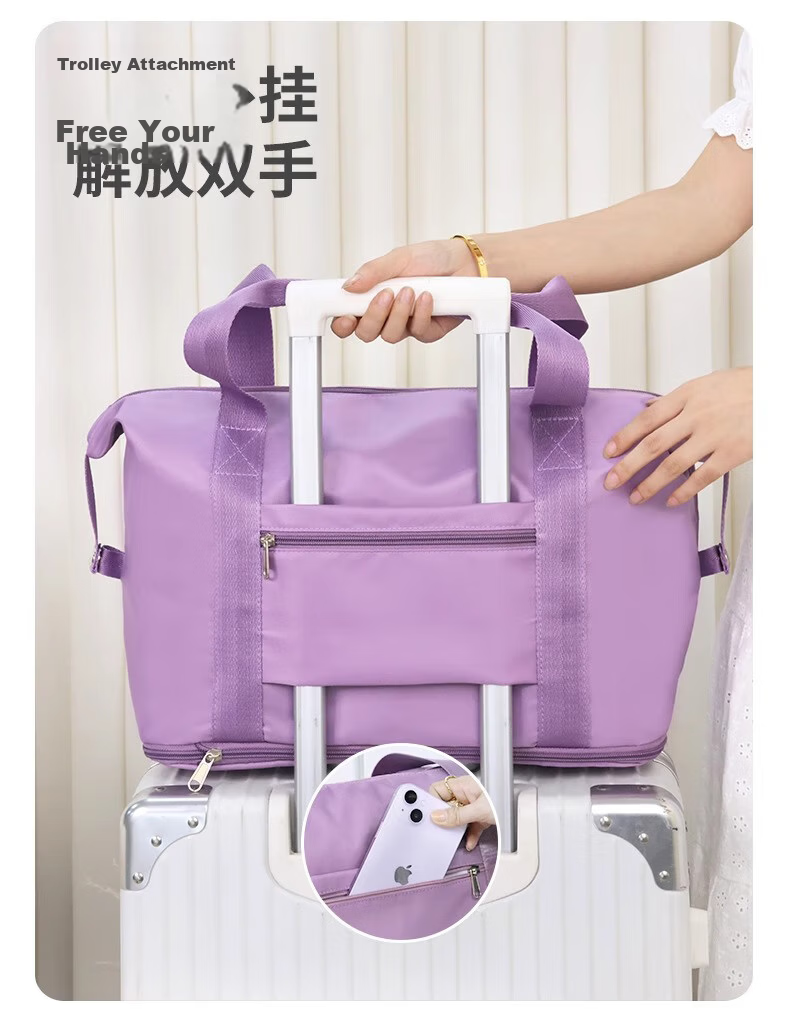Jing Hui Si Chuang 600D Oxford Cloth Moving Packing Bag Travel Bag Courier Woven Bag Quilt Storage Bag Organizer Luggage Bag 5