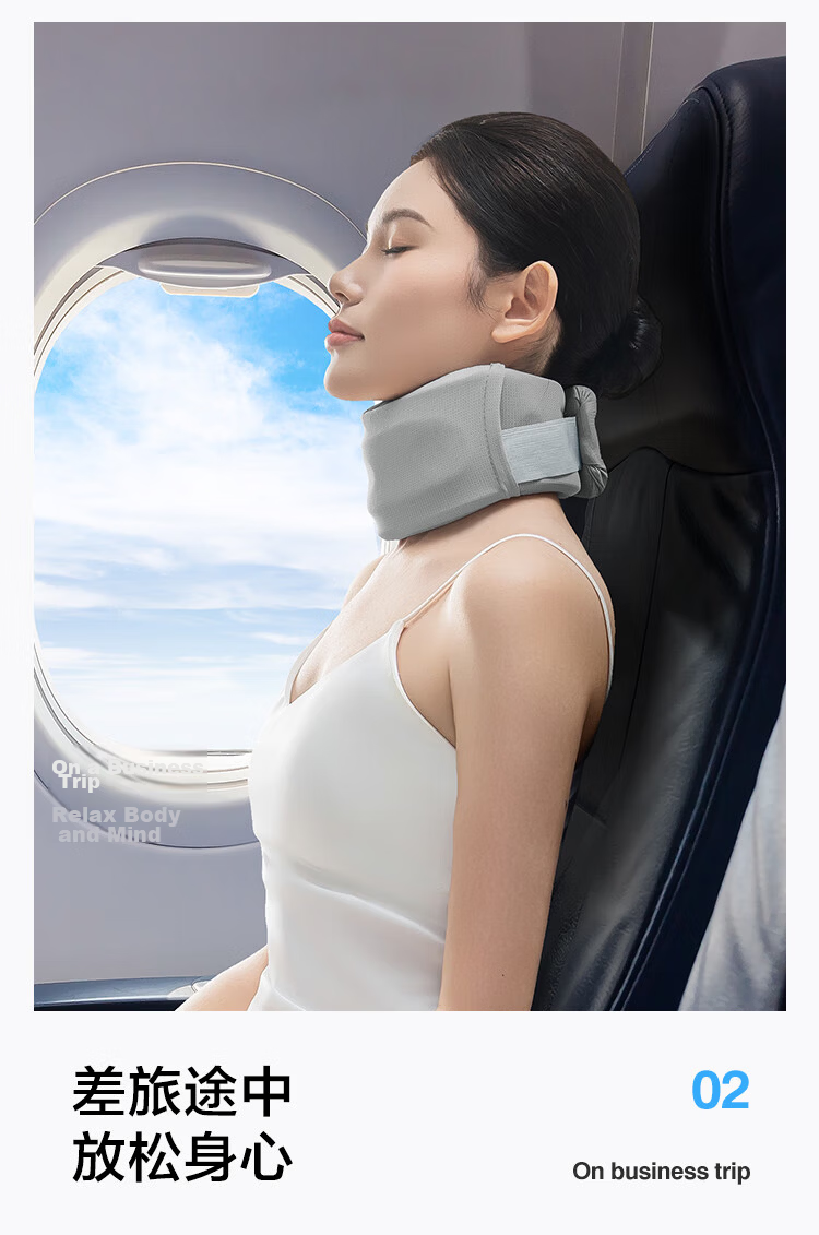 JD Galaxy Aesthetic Posture Correcting Neck Support U-Shaped Pillow Cervical Neck Pillow for Office Sleep Travel Portable 9