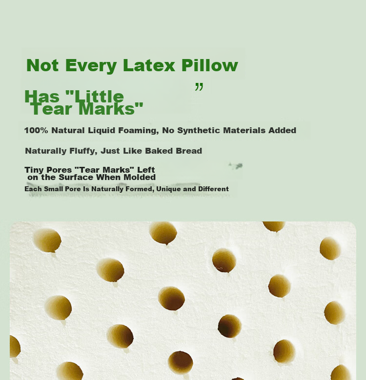 JD Jingzao New Dream Enjoy Latex Pillow 93% Natural Latex Thai Imported Adult Neck Support Cervical Pillow Classic Wave Pillow 4