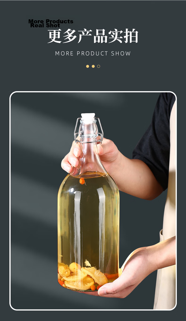 Newair Glass Wine Bottle, Empty Sealed High-Quality Infusion Bottle, Specialized for Red And White Wine, Self-Made Storage And Packaging Container 13