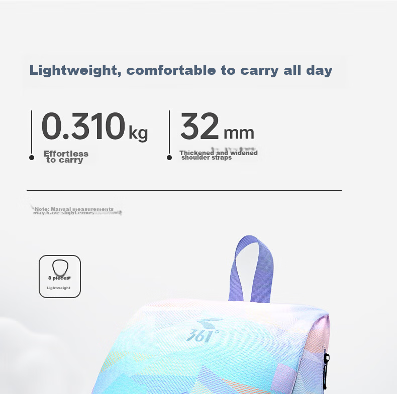 361° Fitness Bag for Women, Dry And Wet Separation Swimming Bag, Waterproof Bag, Sports Drawstring Portable Backpack, Storage Bag 17