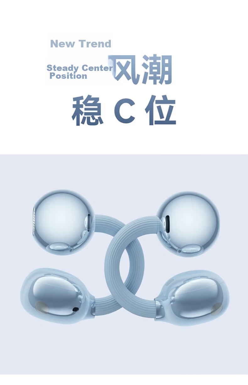 Huawei FreeClip 2 Ear Clip Earphones Rose Gold with Bowknot Accessory Gift Box 14