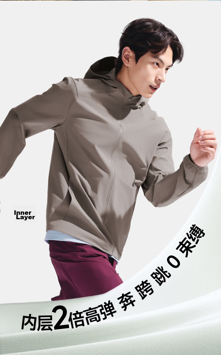 Beneunder Men's Sunscreen Jacket Thin Skin Coat UV Protection Breathable Outdoor Fishing AS023 Dark Gray S 17
