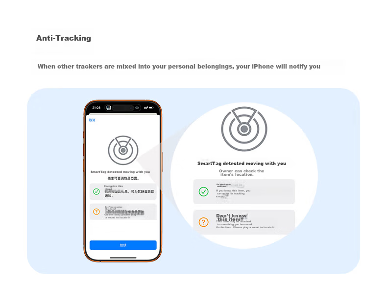 UGREEN [Free Shipping] Tag Tracker Anti-Loss Device, Precise Finding FindMy Certified Rechargeable, Suitable for Apple IPhone 18 Air Phones, Luggage, Keys, Backpack Anti-Loss 30
