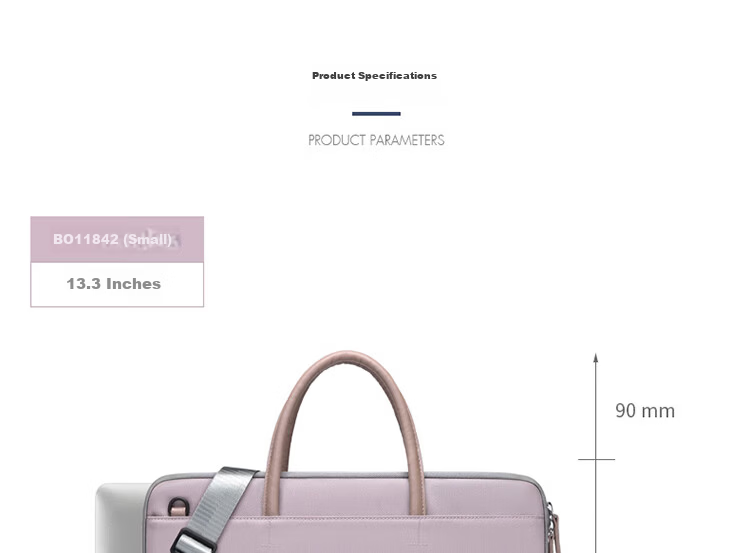 GOLF Laptop Bag for Women, 15.6-Inch Handheld Apple Notebook, Huawei Shoulder Crossbody Bag, Business Briefcase for Commuting 18