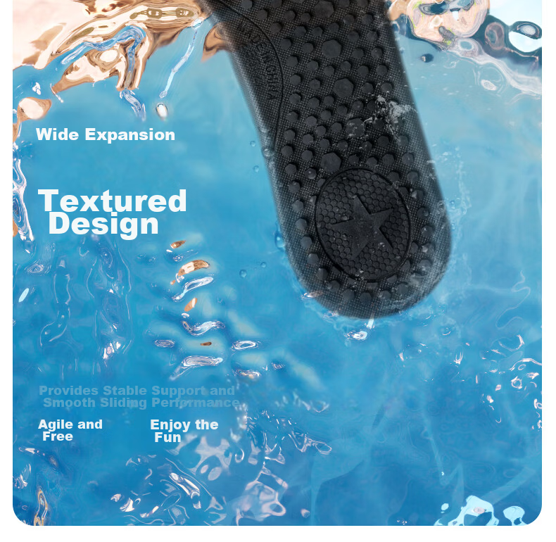 LI-NING Snorkeling Shoes Fashionable Diving Beach Shoes Water Park Non-Slip Swimming Shoes 9202 (Size 43-44) 4