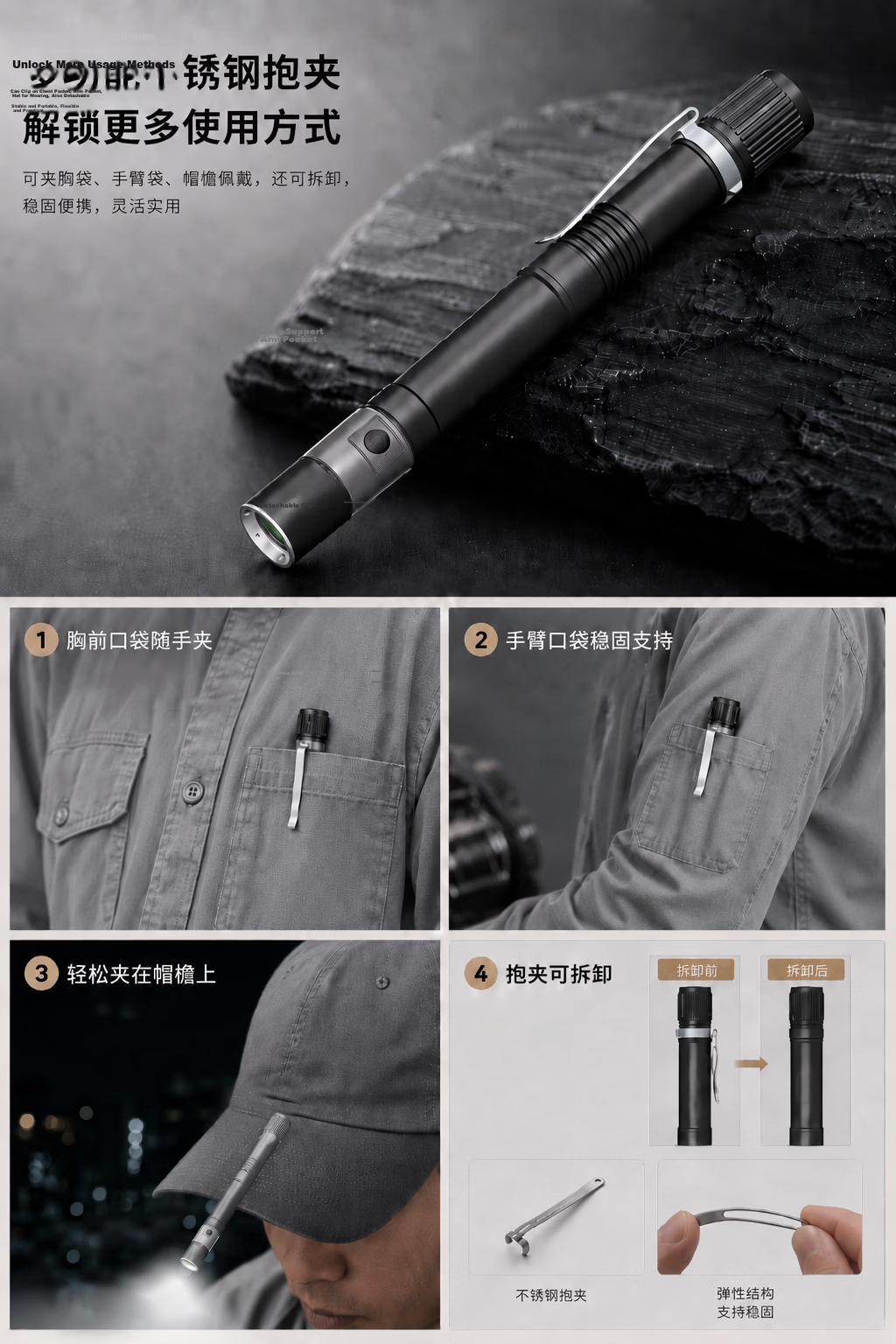JD Jingzao Cat Teaser Laser Pointer Portable Long Battery Life Multi-Pattern Cat Toy with UV Light 13