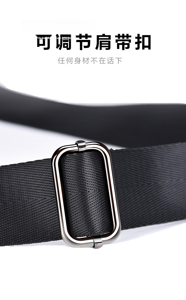JEEP Men's Large Capacity Crossbody Bag High-end Middle-aged and Elderly Shoulder Bag Commuter Phone Bag Outdoor Travel Small Backpack Messenger Bag 7