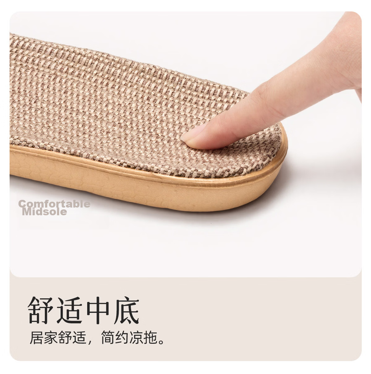 Lidania Linen Slippers Women Summer 2026 New Indoor Home Cotton Linen Floor Ladies Couple Cool Slippers 6
