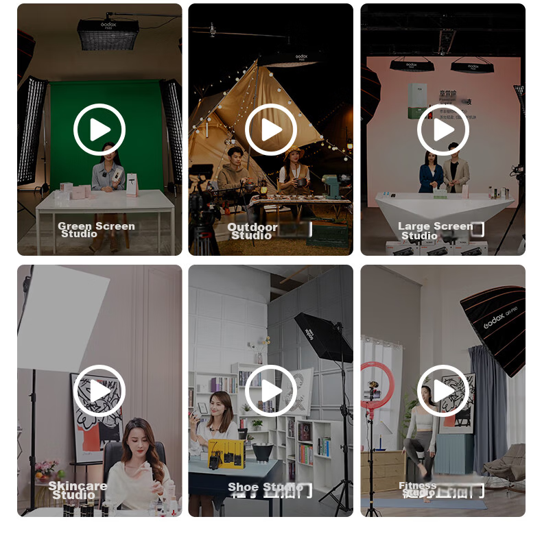 Godox SL60II Live Streaming Fill Light D Photography Continuous Light Sunlight Studio Shooting Photography Light Children's Clothing Photo Spotlight Host Live Streaming Light 3