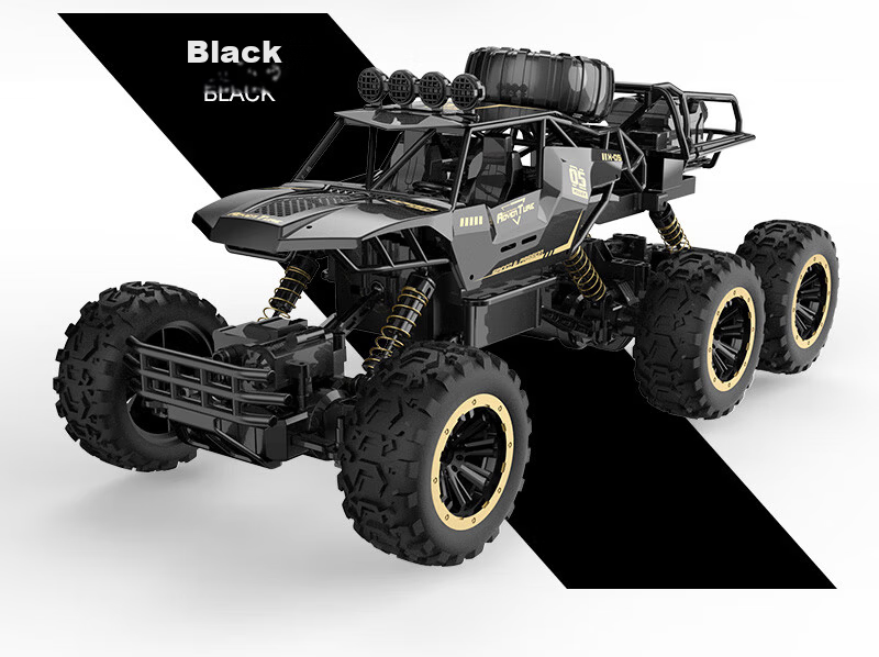 Kailesi Gold 46cm 4WD Alloy Six-Wheel Remote Control Off-Road Car Electric Toy Racing Model Boys Children Birthday Gift 13