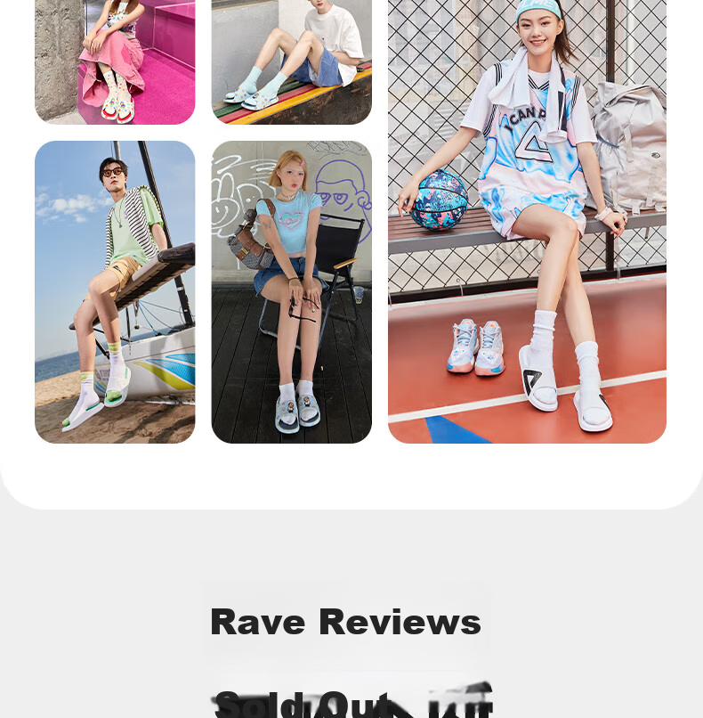 PEAK Taiji Slippers for Men And Women, Summer Sandals, Sports Non-Slip Beach Shoes, Comfortable Casual Shoes with Squishy Feel E92037L 4