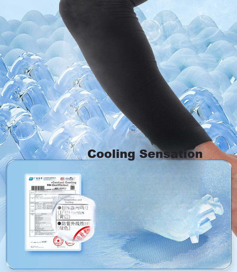 Li-Ning Ice Silk Arm Sleeves for Men And Women, UV Protection Arm Guards, Cycling Sleeves, Sun Protectio 7