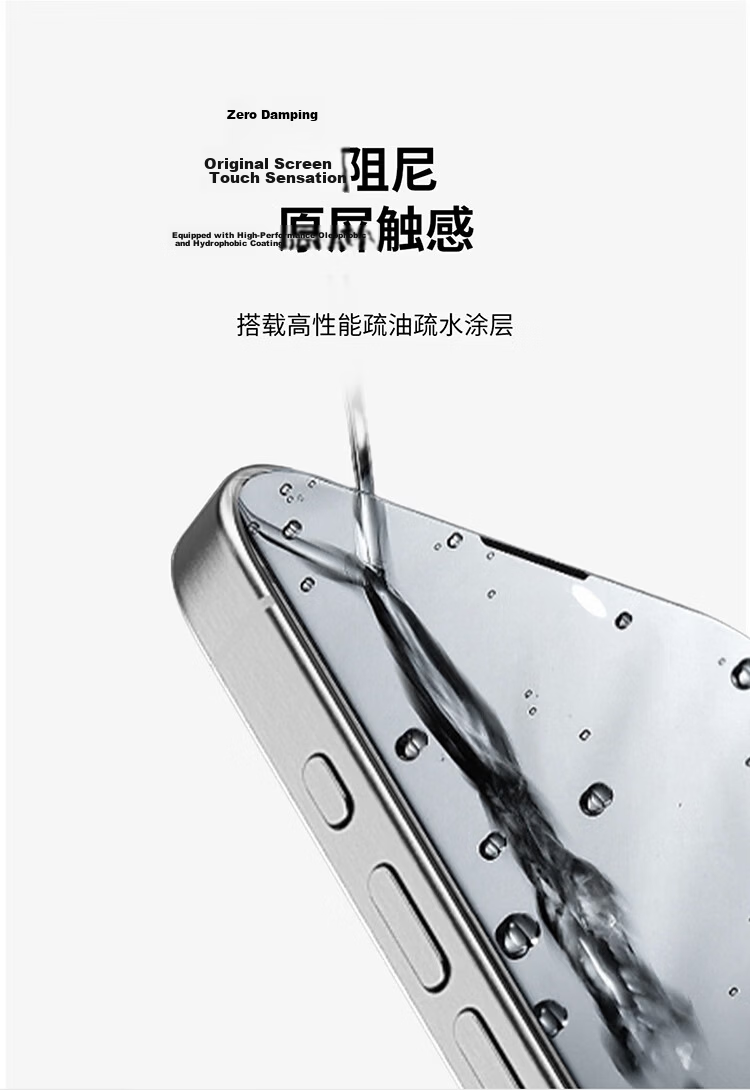 BELKIN Apple iPhone 16 Pro Max Tempered Glass Screen Protector AR Anti-Glare Flagship Edition 15