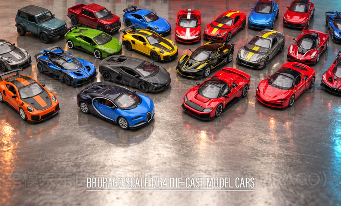 Bimeigao 1:64 Diecast Car Model Assembly Garage Scene High Transparency Acrylic Lighted Parking Lot Display Case 2
