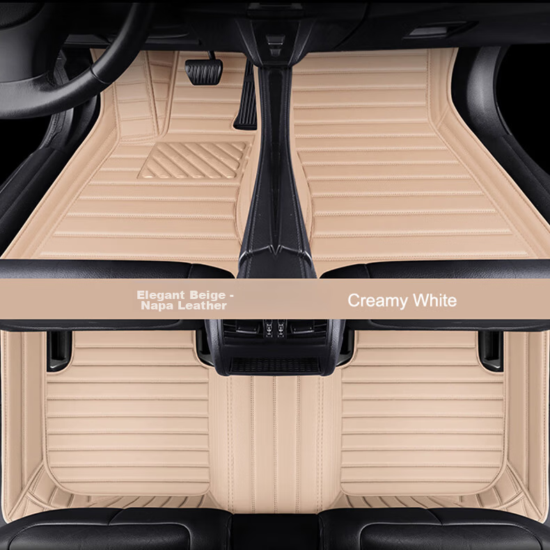 SIKEDI Full Coverage Floor Mats for Volkswagen Tayron 2019-2025 Models, Waterproof, Wear-Resistant, Odorless 10