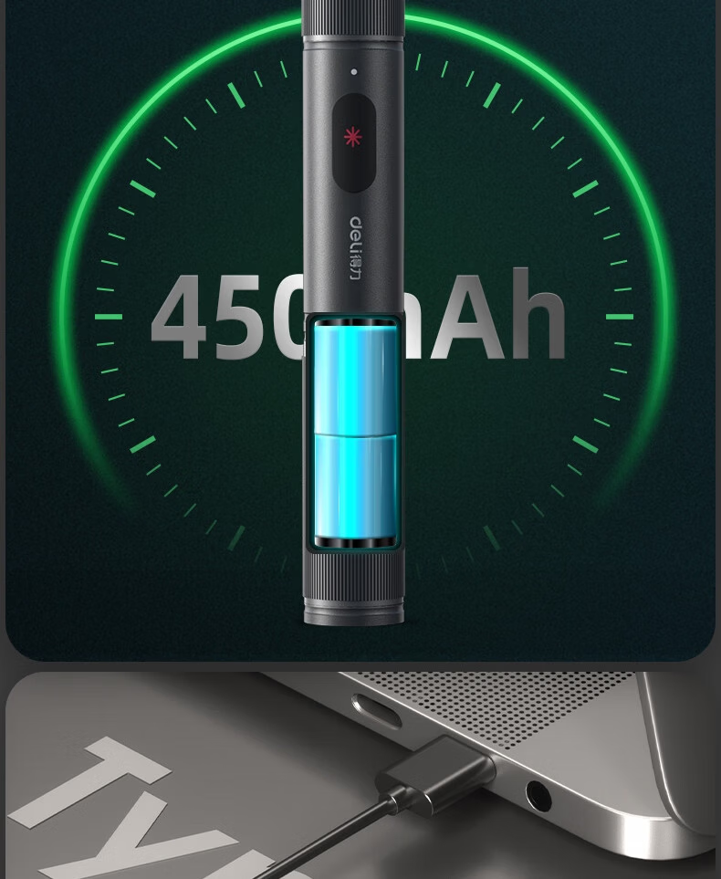 Deli Laser Pointer Outdoor Laser Pen Electronic Pen Sand Table Real Estate Sales Office Special Laser Pointer Cat Teaser Red Light Laser Pointer 5
