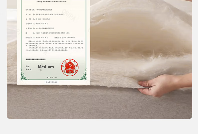 Shuixingjiafang Xinjiang Cotton Mattress, Class A Bedding, Student Dormitory Cotton Pad, Single Bed Mattress, 90×195×6cm 25