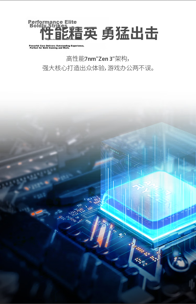 AMD Ryzen 5 5600 Processor (R5) 7nm 6-Core 12-Thread Up to 4.4GHz AM4 Boxed CPU for Gaming Valorant/CSGO 5