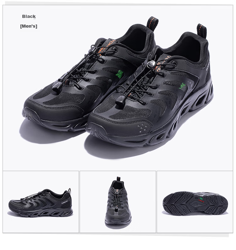 TOREAD Men's Stream Tracing Shoes, Spring And Summer Non-Slip Breathable Quick-Drying Beach Shoes, Mesh Water Wading Hiking Sandals TFEECN81911 12