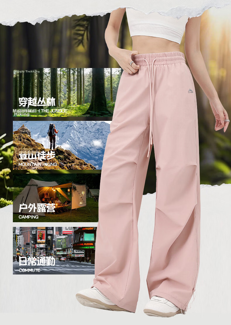 Borui Softshell Work Pants Windproof Water-Repellent Outdoor Hiking Breathable Sports Sweat-Wicking Quick-Dry Straight-Leg Pants 13