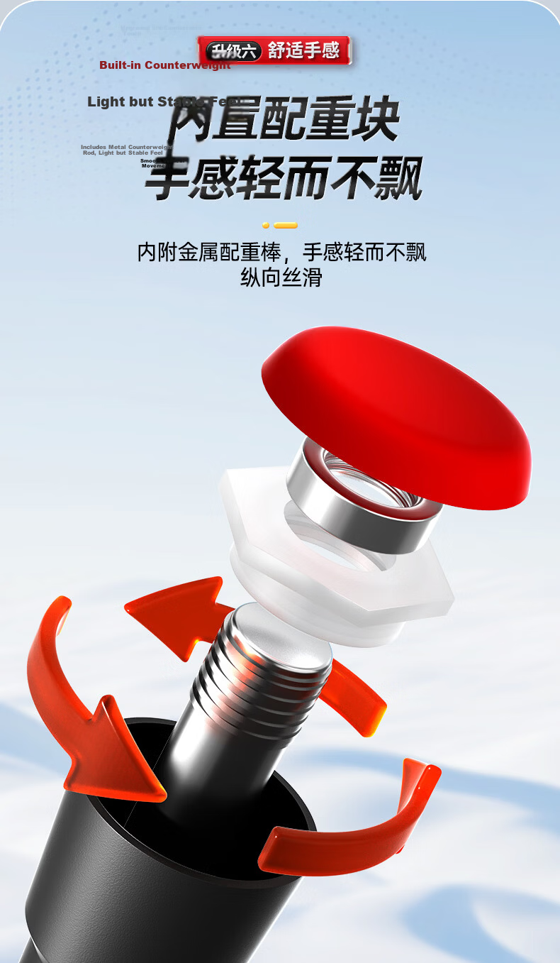 Li-Ning Jump Rope, Adult Steel Wire Speed Jumping, Children's Elementary School Student, High School Entrance Exam Special, Weightless Jumping, Professional Fitness Thick Rope 15