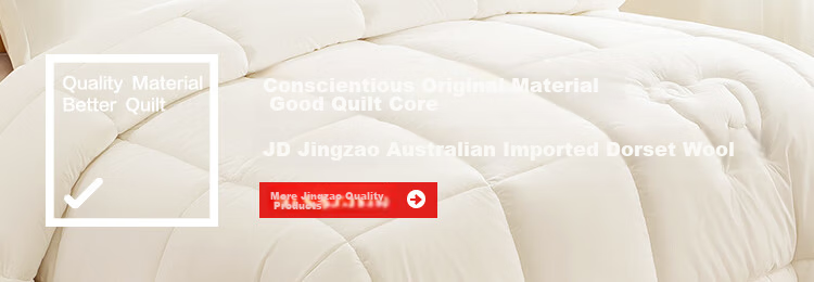 JD Original Imported 51% Dormitory Wool Comforter Pro Class Duvet Air Conditioning Quilt - Spring And Autumn Comforter 2x2.3m Approximately 4.8 Ji 1
