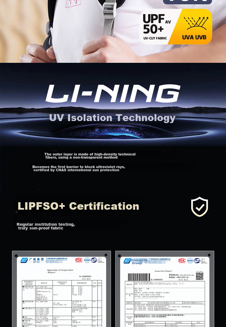 Li-Ning Sun Protection Face Mask for Men, Cycling Ice Silk Ear-Loop Mask, Delivery Rider Courier Face Covering, Hiking Fishing Neck Gaiter 2