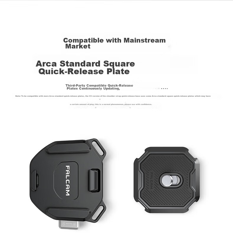 Ulanzi F38 Backpack Quick-Release Kit V2, Fast-Install And Quick-Detach Kit, Backpack Shoulder Strap Quick-Release Plate, Camera Stabilizer Base, Sliding Rail Camera Mount 4