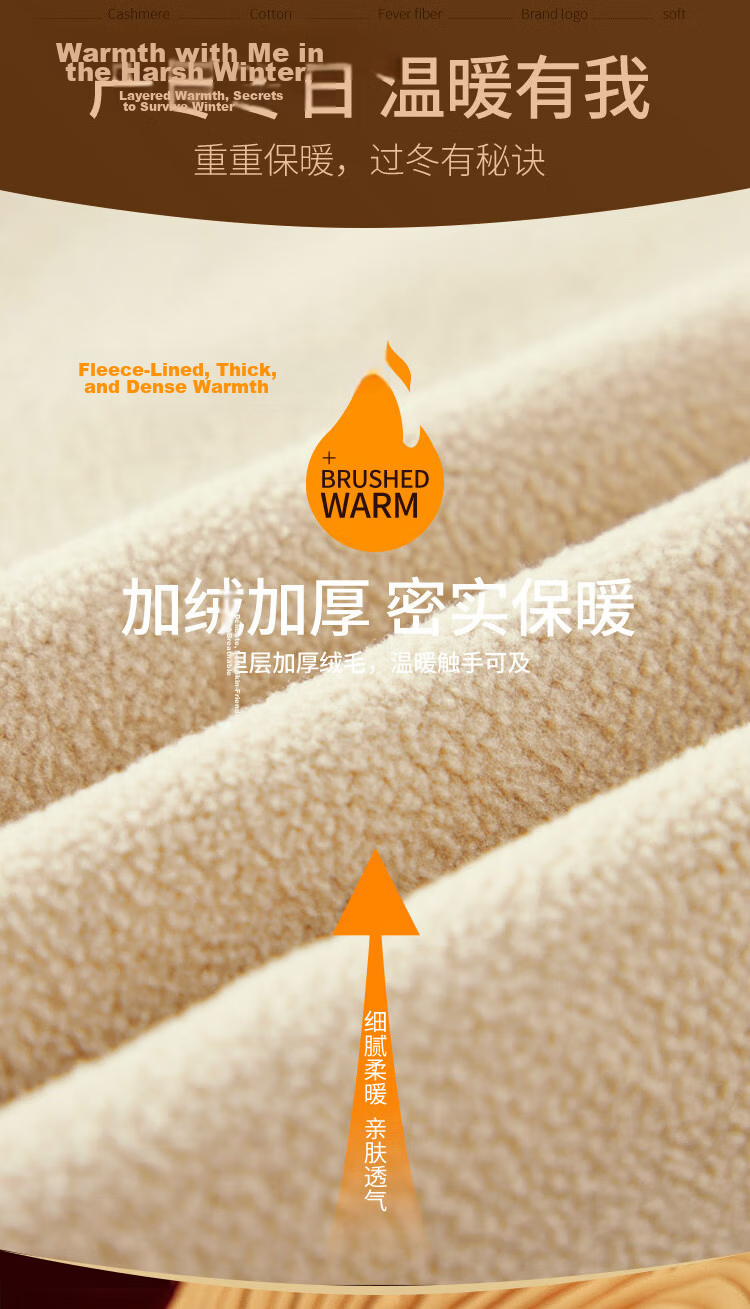 LangSha Thermal Vest for Men, Autumn And Winter, Lambswool Fleece-Lined, Thickened, Slim-Fit, Inner Wear, Cold-Proof Base Layer for Me 5