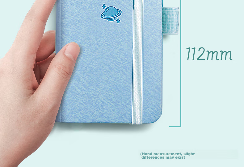 A7/100 Sheets Pocket Notebook Set of 3 Mini Portable Memo Notebooks Small Meeting Record Diary Planner Vocabulary Note Stationery 16