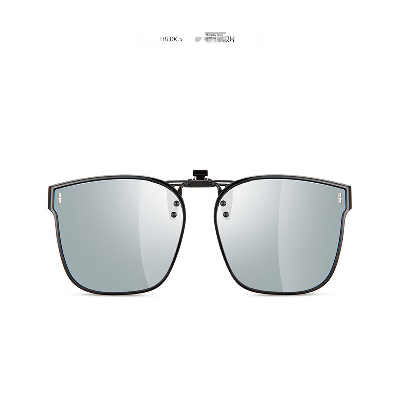 Helen Keller Unisex Fashion Polarized Clip-On Sunglasses for Driving HP830C22 12