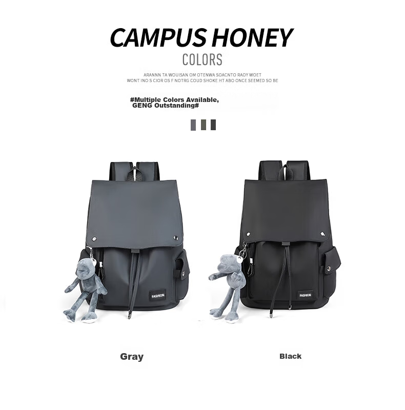 Aiqinghai Backpack for Women, Suitable for Middle School, High School And College Students, Laptop Bag with 15-Inch Large Capacity, Travel Backpack for Grades 4-6 2